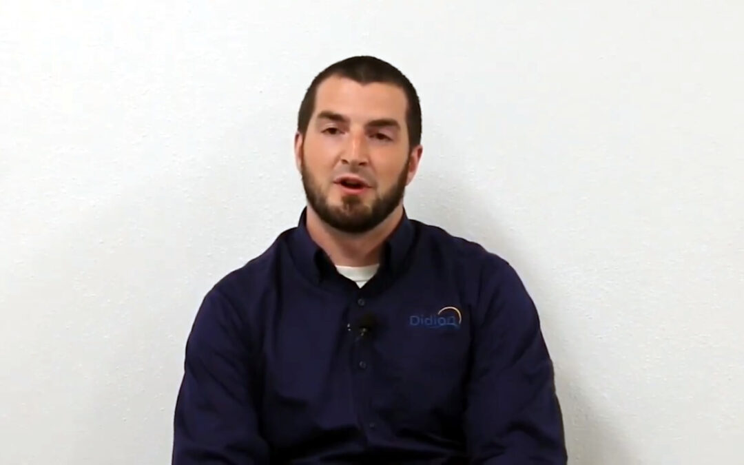 Feel like Family: Justin Dalton shares his journey at Didion.