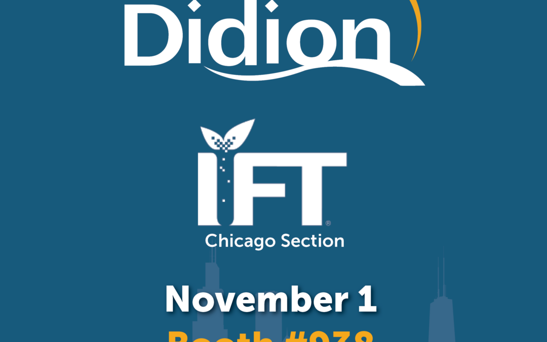 Sharing Didion’s Impact at Chicago Section IFT Suppliers’ Expo & Symposium