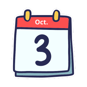 October 3