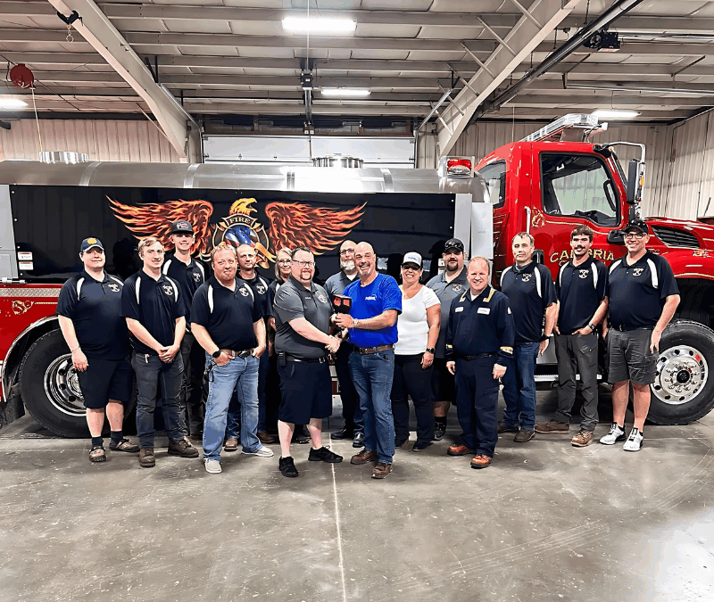 Supporting Our First Responders: Didion Foundation Donates Thermal Imaging Camera to Cambria Fire Department