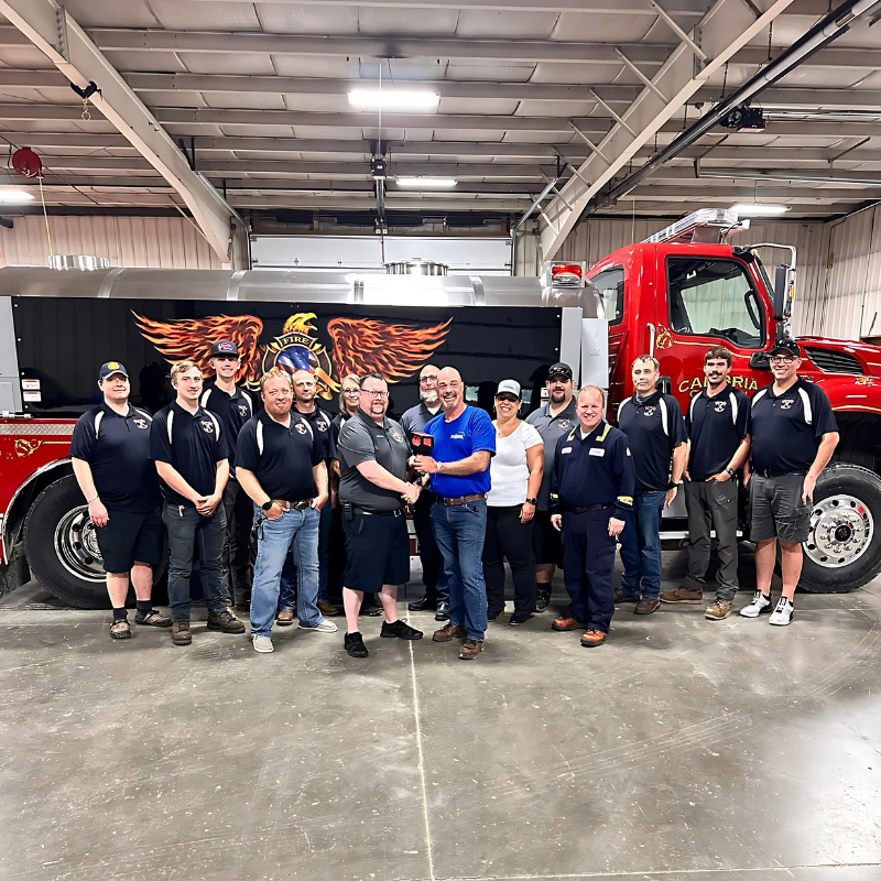 Supporting Our First Responders: Didion Foundation Donates Thermal Imaging Camera to Cambria Fire Department