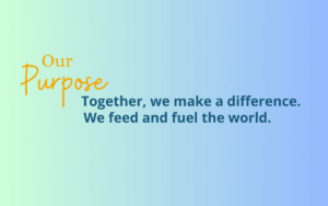 our purpose we feed and fuel the world