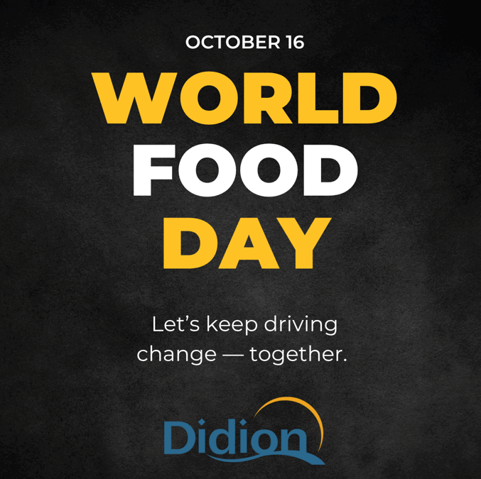 World Food Day – A Reminder of Our Purpose