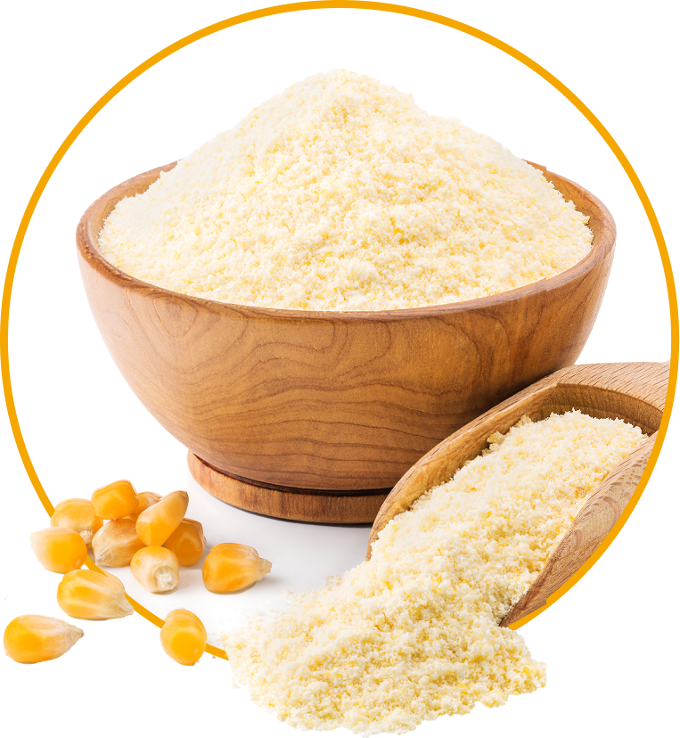 Examples of masa and arepa flour uses